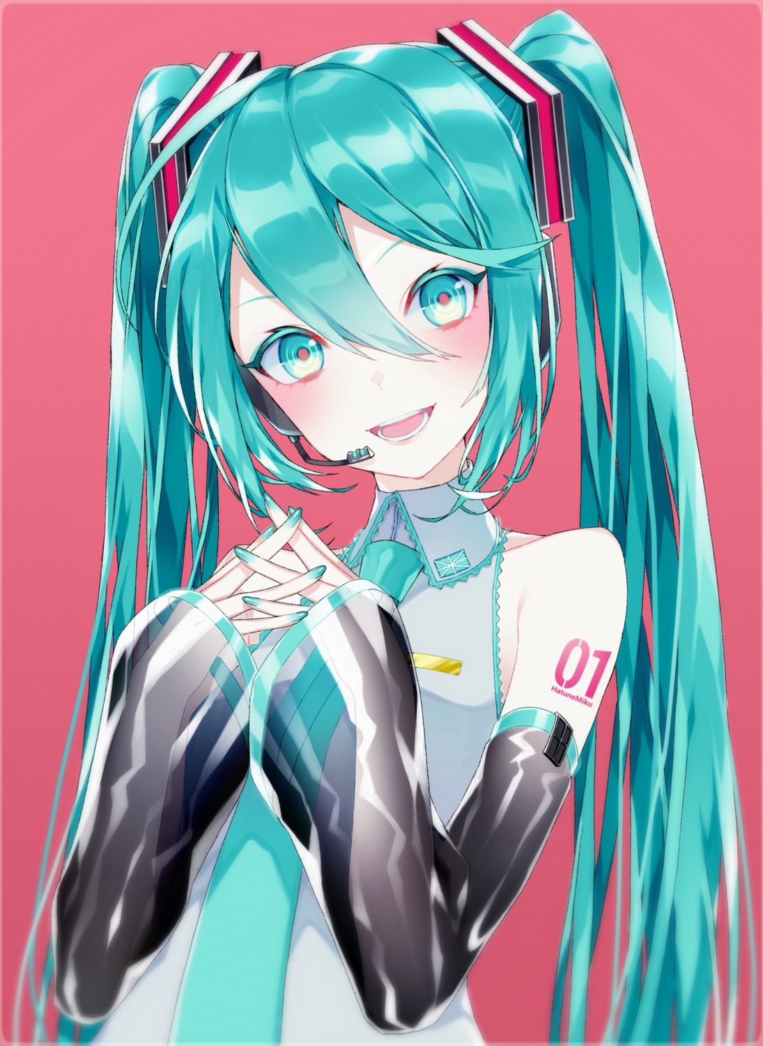 1055 Vocaloid Hatsune Miku Headphones Tattoo 607474 Yandere 1261